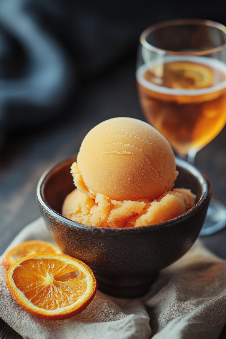 Aperol Spritz Sorbet