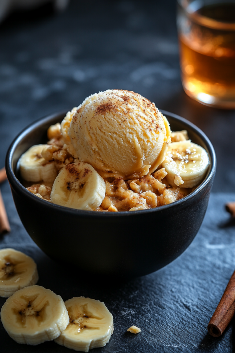 Spiced Rum Banana Foster