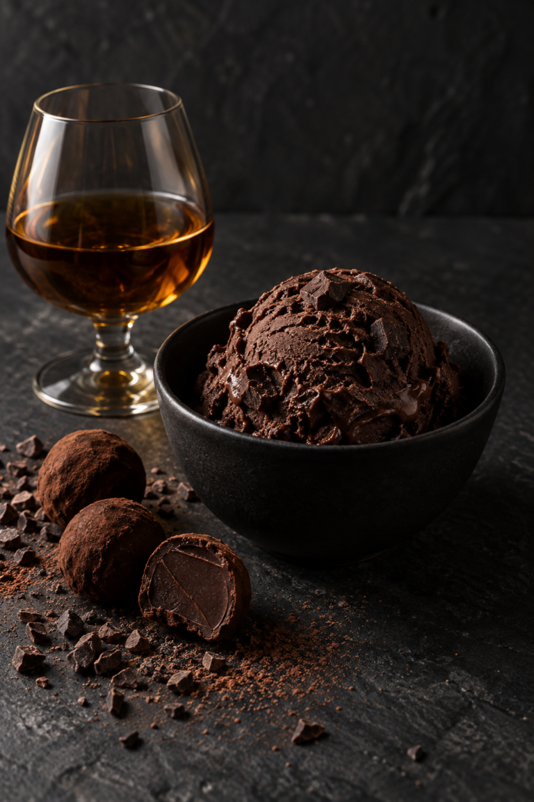 Cognac Dark Chocolate Truffle